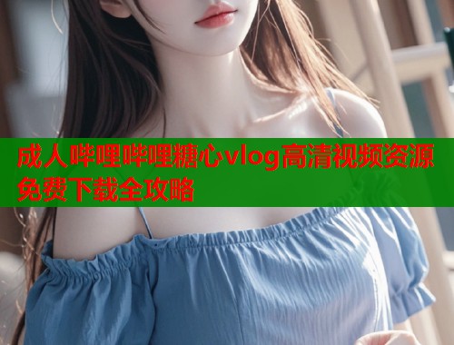 成人哔哩哔哩糖心vlog高清视频资源免费下载全攻略  第1张