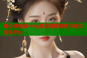 糖心唐伯虎vlog高清视频制作与社交分享平台
