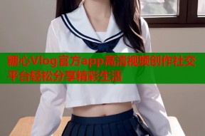 糖心Vlog官方app高清视频创作社交平台轻松分享精彩生活
