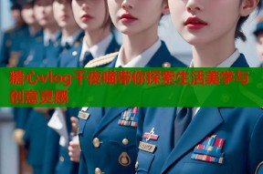 糖心vlog千夜喵带你探索生活美学与创意灵感