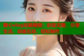 糖心vlog动画视频：创意无限，分享生活，动画互动，轻松制作
