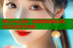 糖心vlog足球：激情瞬间随时记录，社区互动尽在掌握