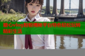 糖心vlog粉粉揭秘平台特色轻松玩转精彩生活