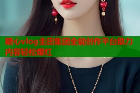 糖心vlog圭田集团全能创作平台助力内容轻松爆红