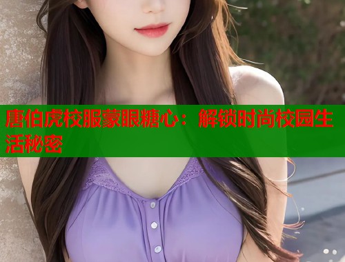 唐伯虎校服蒙眼糖心：解锁时尚校园生活秘密  第2张