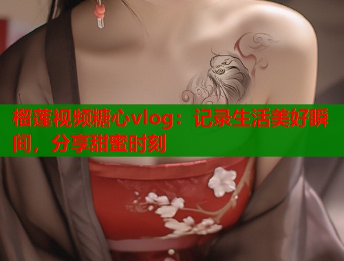 榴莲视频糖心vlog：记录生活美好瞬间，分享甜蜜时刻  第1张