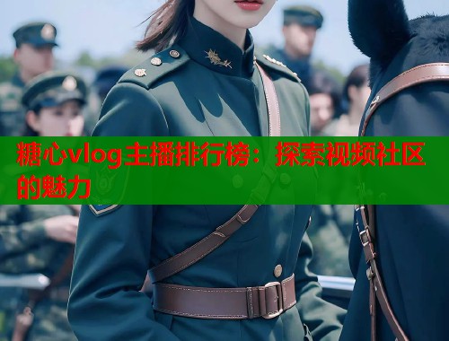 糖心vlog主播排行榜：探索视频社区的魅力  第1张