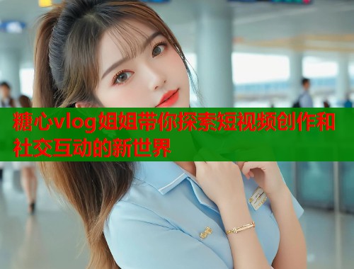 糖心vlog姐姐带你探索短视频创作和社交互动的新世界  第1张