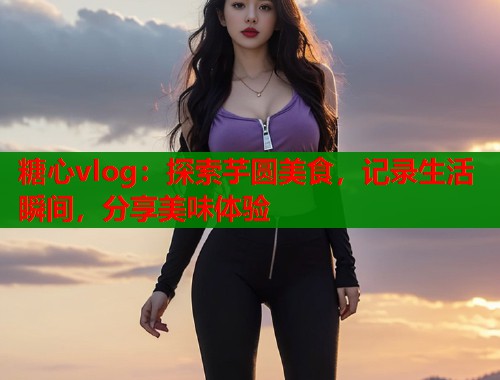 糖心vlog：探索芋圆美食，记录生活瞬间，分享美味体验  第1张