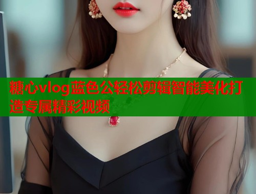 糖心vlog蓝色公轻松剪辑智能美化打造专属精彩视频  第1张