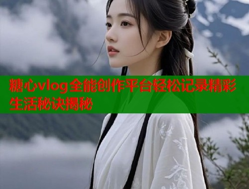 糖心vlog全能创作平台轻松记录精彩生活秘诀揭秘  第1张