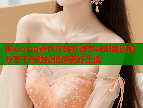 糖心vlog粉色在线打造专属甜美视频分享平台轻松记录美好生活  第1张