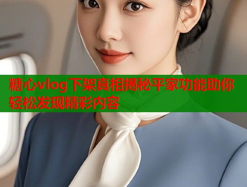 糖心vlog下架真相揭秘平家功能助你轻松发现精彩内容  第1张