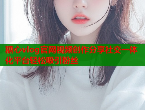 糖心vlog官网视频创作分享社交一体化平台轻松吸引粉丝  第1张