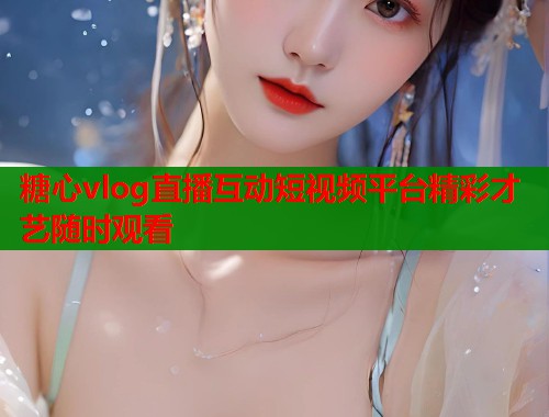 糖心vlog直播互动短视频平台精彩才艺随时观看  第1张