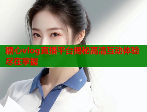 糖心vlog直播平台揭秘高清互动体验尽在掌握  第2张