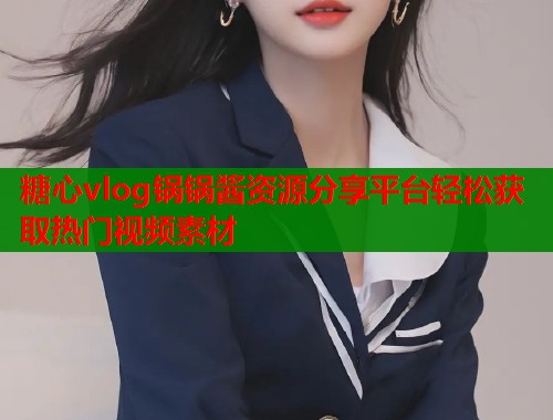 糖心vlog锅锅酱资源分享平台轻松获取热门视频素材  第1张